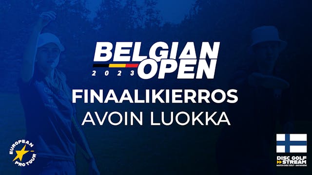 Finaalikierros (FIN) | Belgian Open 2023