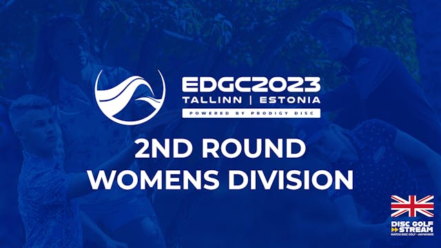 2nd Round FPO Front 9 | European Disc Golf Championships 2023