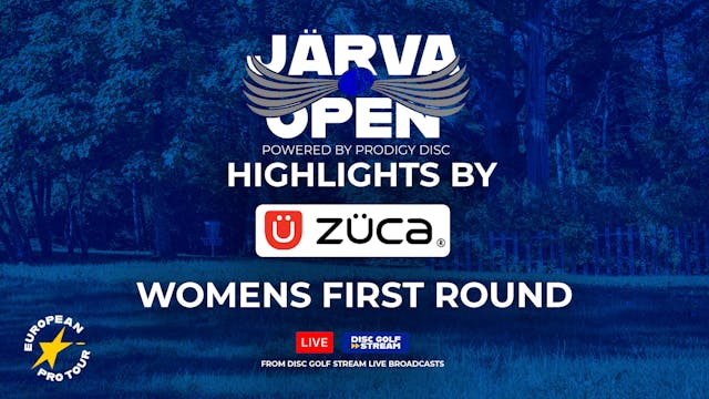 ZÜCA Highlights - Järva Open FPO Round 1