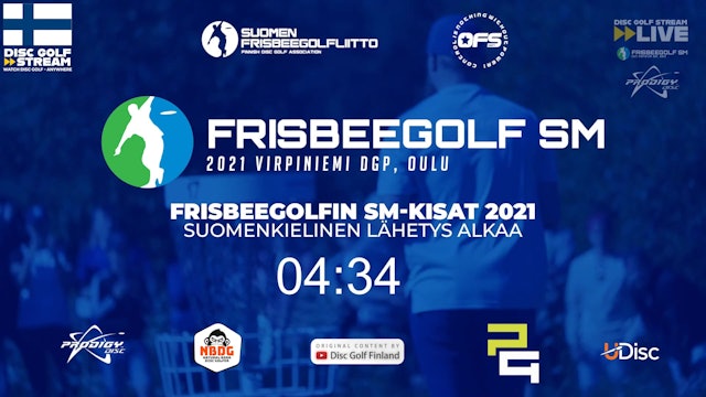 Frisbeegolf SM 2021 - 1. kierros / Finnish Nationals 2021 1st Round - Part 1