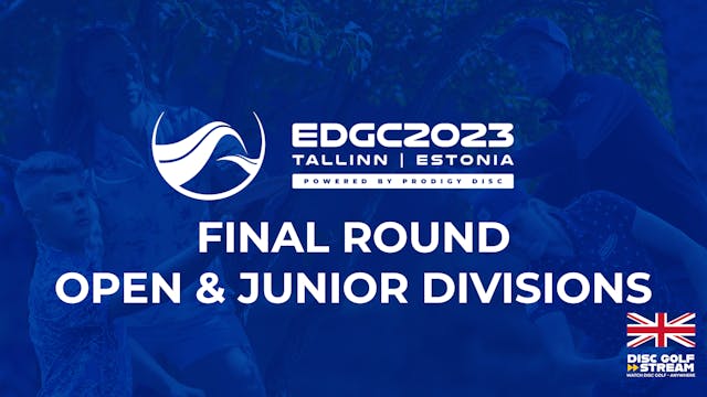 Final Round MPO Front 9 | European Disc Golf Championships 2023