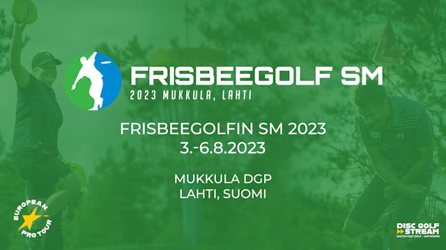 Frisbeegolfin SM-Kilpailut 2023