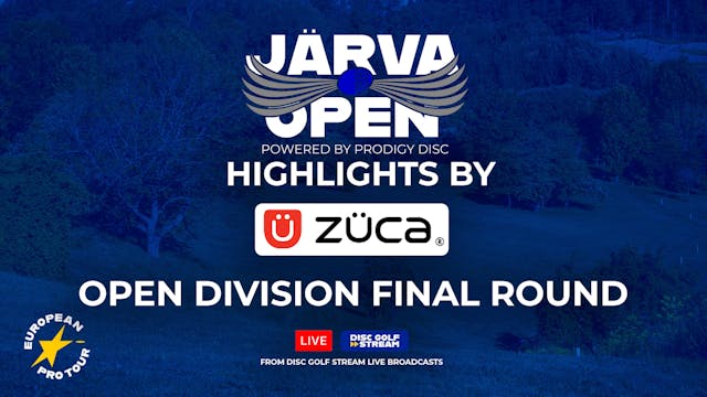 ZÜCA Highlights - Järva Open MPO Final Round