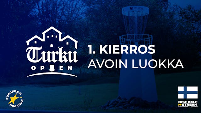 1. kierros (FIN) | Turku Open 2023