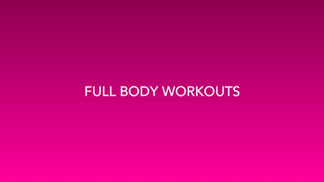 Full Body Workout 09