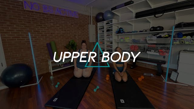 Upper Body Workout: Nov. 8