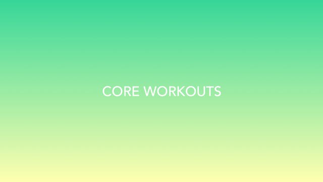 Core Workout 09