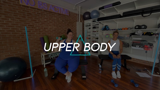 Upper Body Workout #3 (TUESDAY)