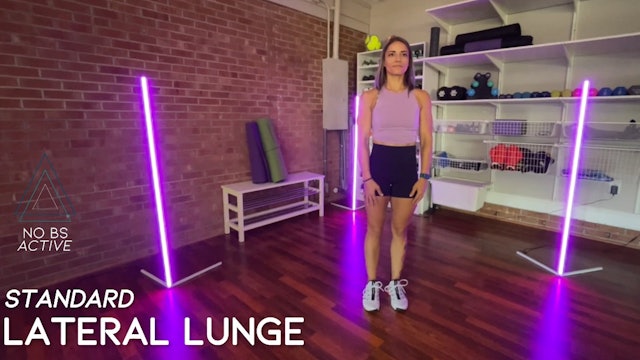 Lateral Lunge