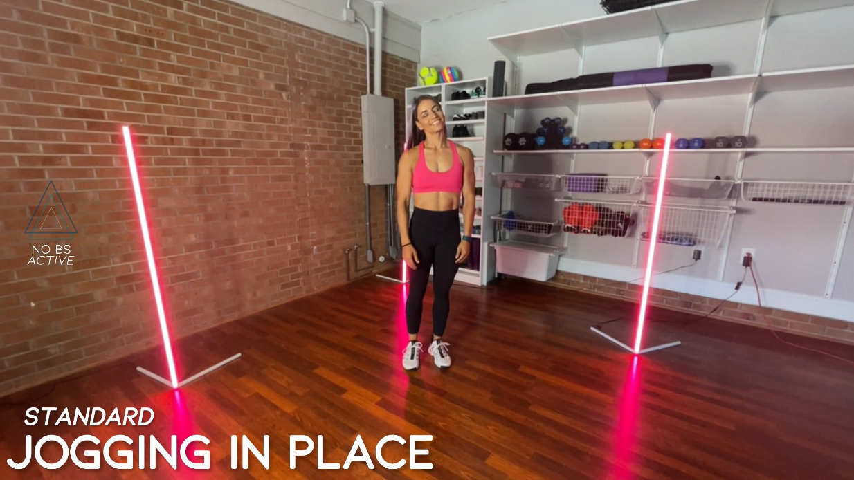 NoBS FORM: Jogging in Place