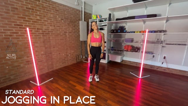 NoBS FORM: Jogging in Place