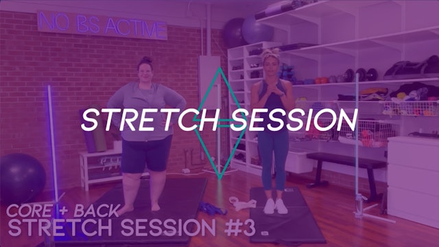 Stretch Session: Nov. 19
