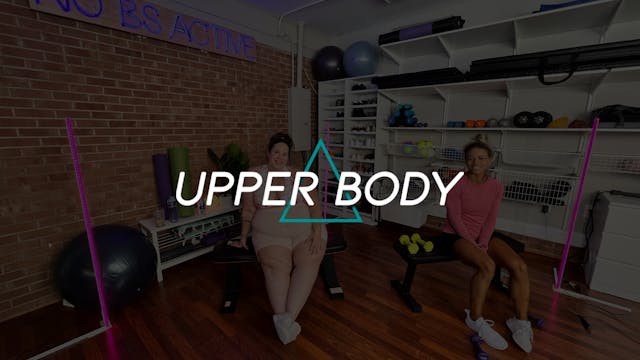 Upper Body Workout: Jan. 3