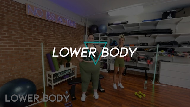 Lower Body Workout: Oct 23