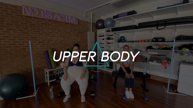 Upper Body Workout #1 (TUESDAY)