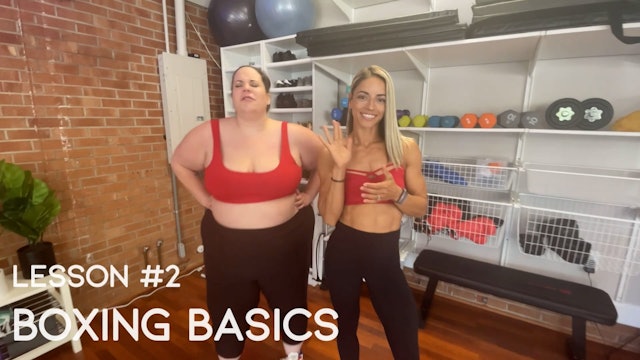 Boxing Basics Lesson #2