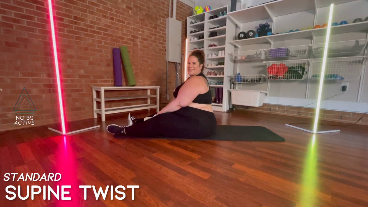 NoBS FORM: Supine Twist