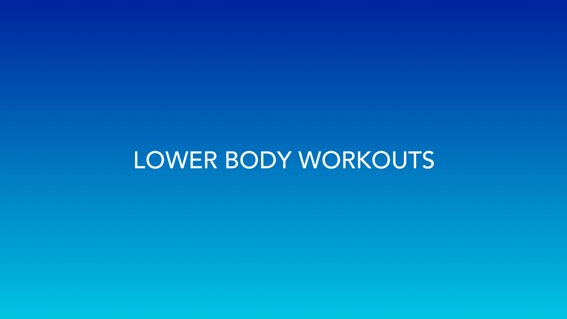 Lower Body Workout 26