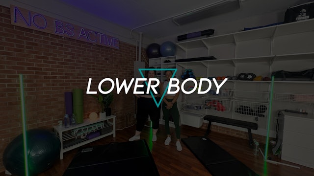 Lower Body Workout: Jan. 9