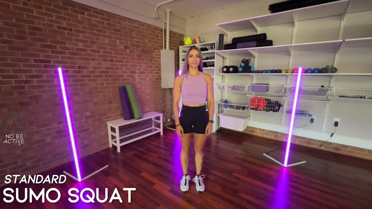 Sumo Squat - ALL Exercise Tutorials - No BS Active