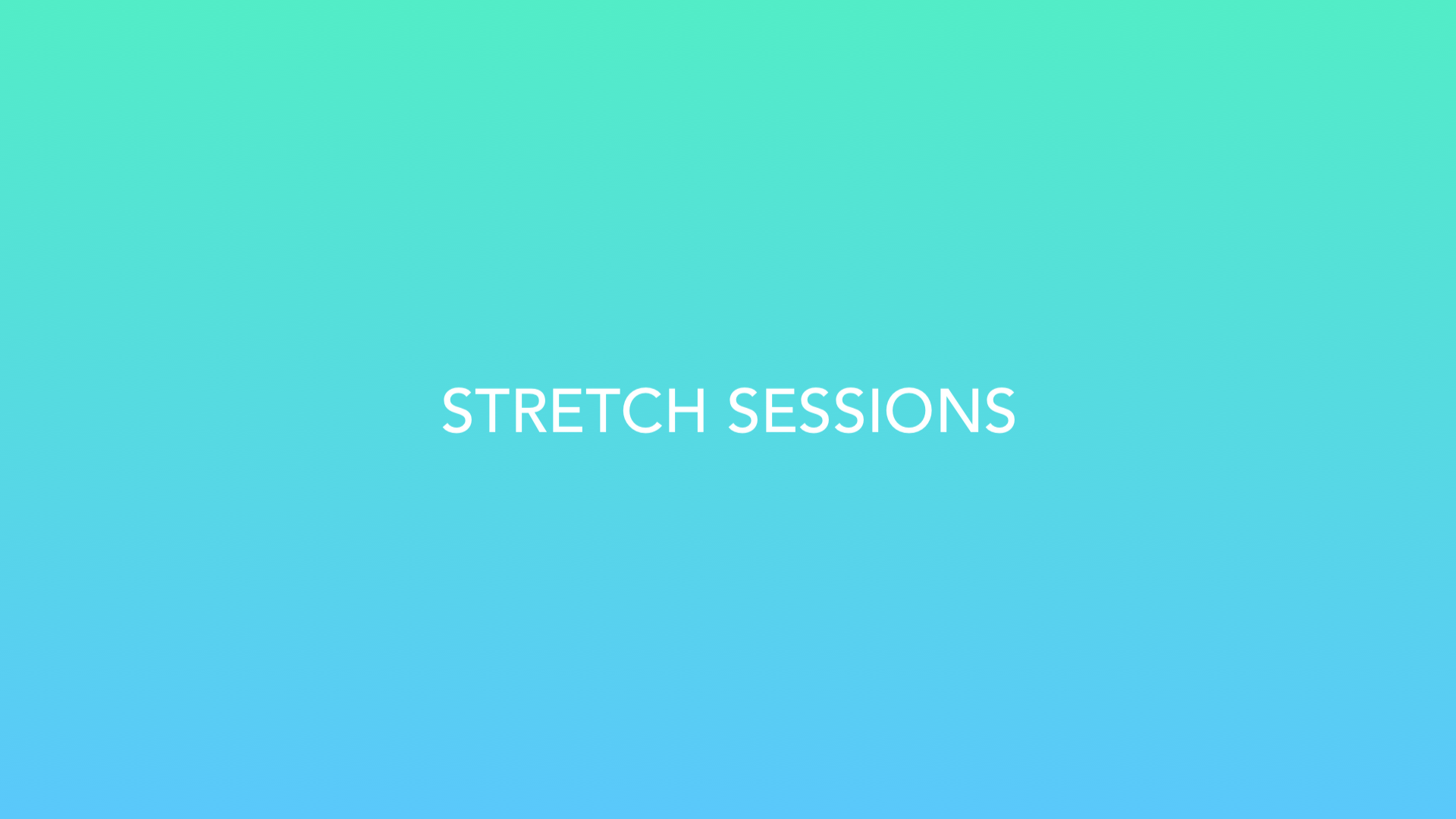 Stretch Session 29