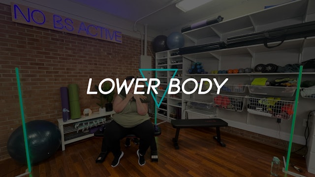 Lower Body Workout: Oct 30