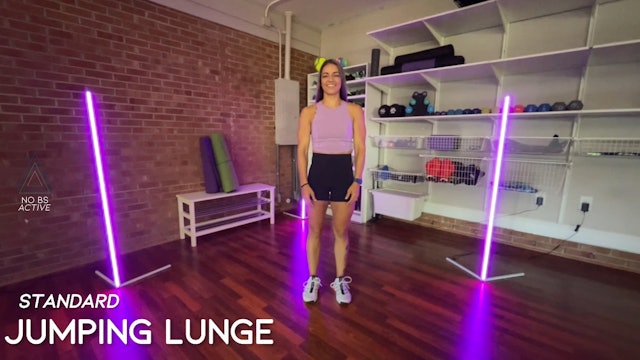 Jumping Lunge