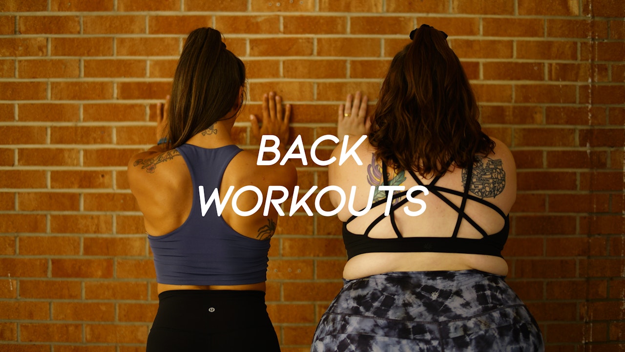 👐BACK WORKOUTS👐 - No BS Active