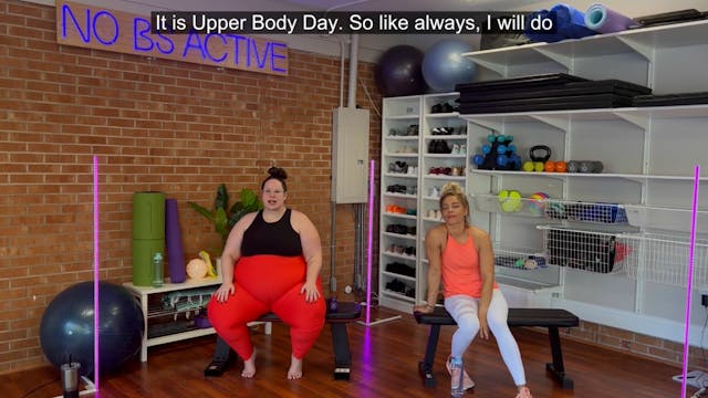 Upper Body Workout #16 (TUESDAY)