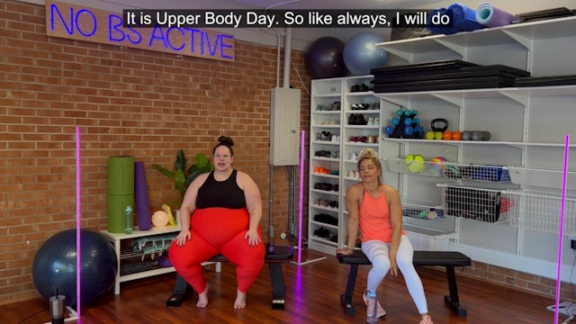 Upper Body Workout: Feb. 4