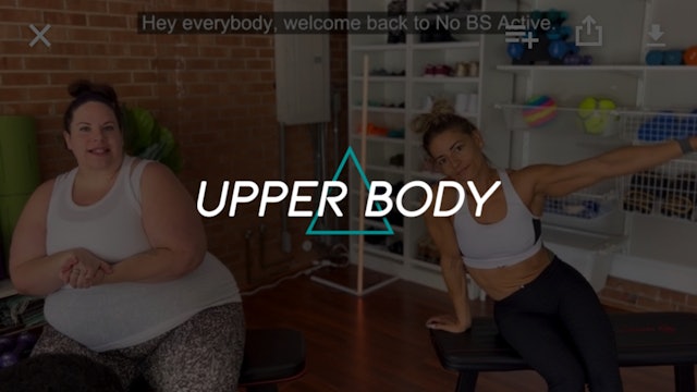 Upper Body Workout #12 (TUESDAY)