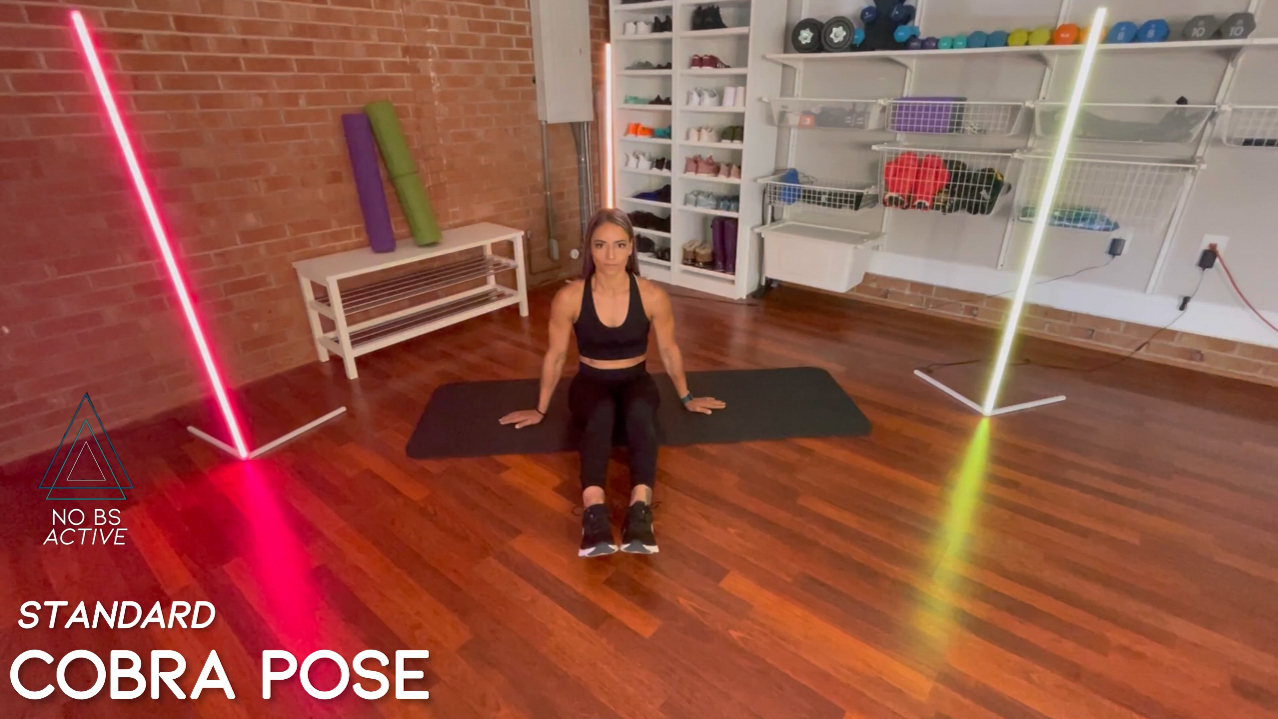 NoBS FORM: Cobra Pose