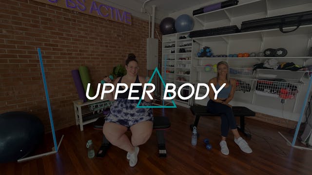 Upper Body Workout #4 (TUESDAY)