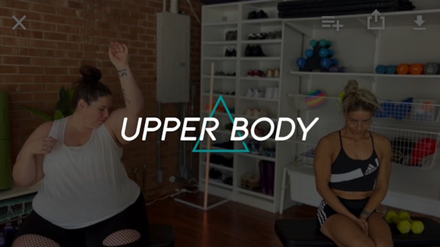 Upper Body Workout: Dec. 31