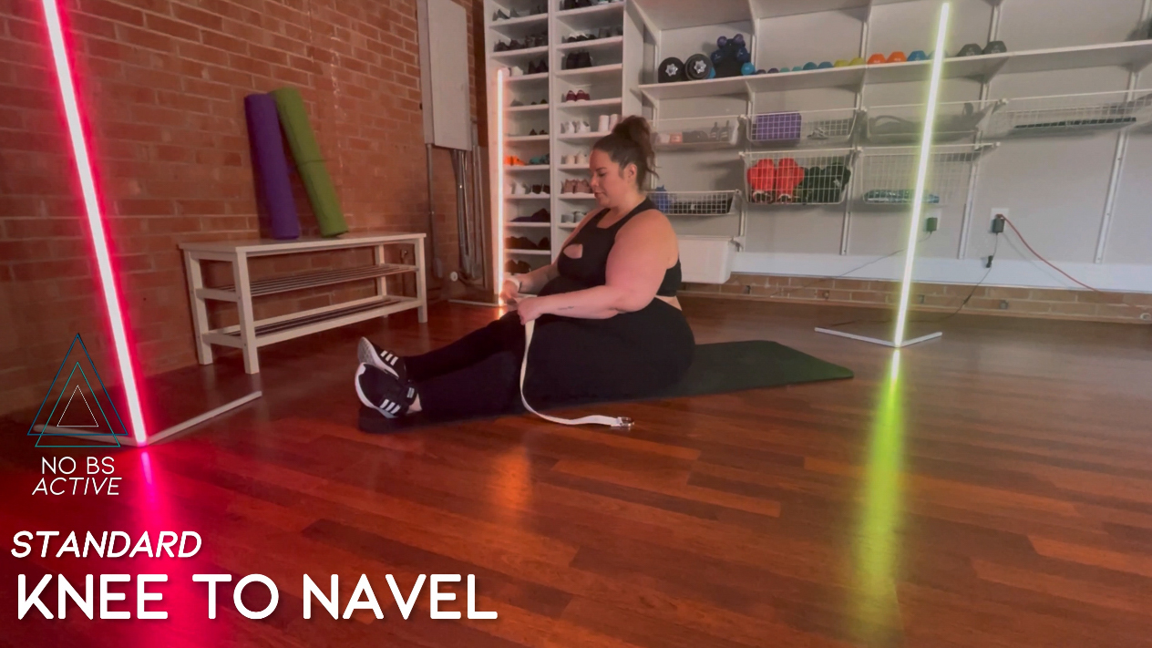 NoBS FORM: Knee to Navel Stretch