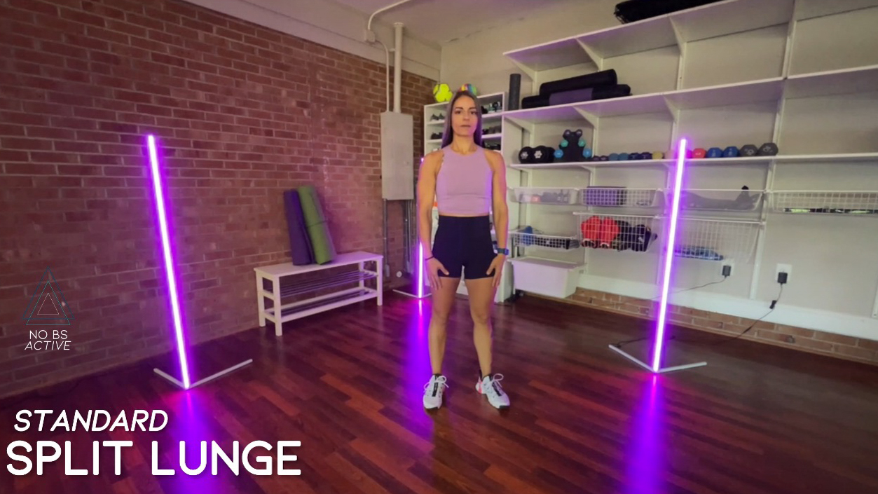 NoBS FORM: Split Lunge