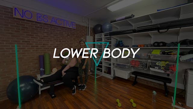 Lower Body Workout #4 (MONDAY)