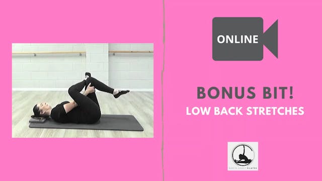 ✅Low Back Stretches