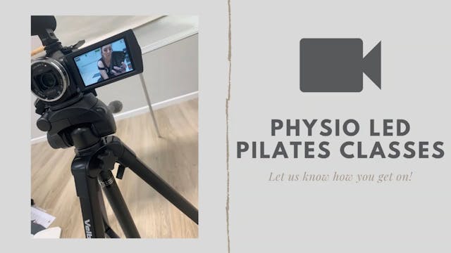 ✅Physio Led Pilates Class Week 2 (No Small Equipment)