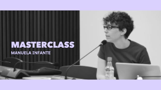 Clase magistral - Manuela Infante