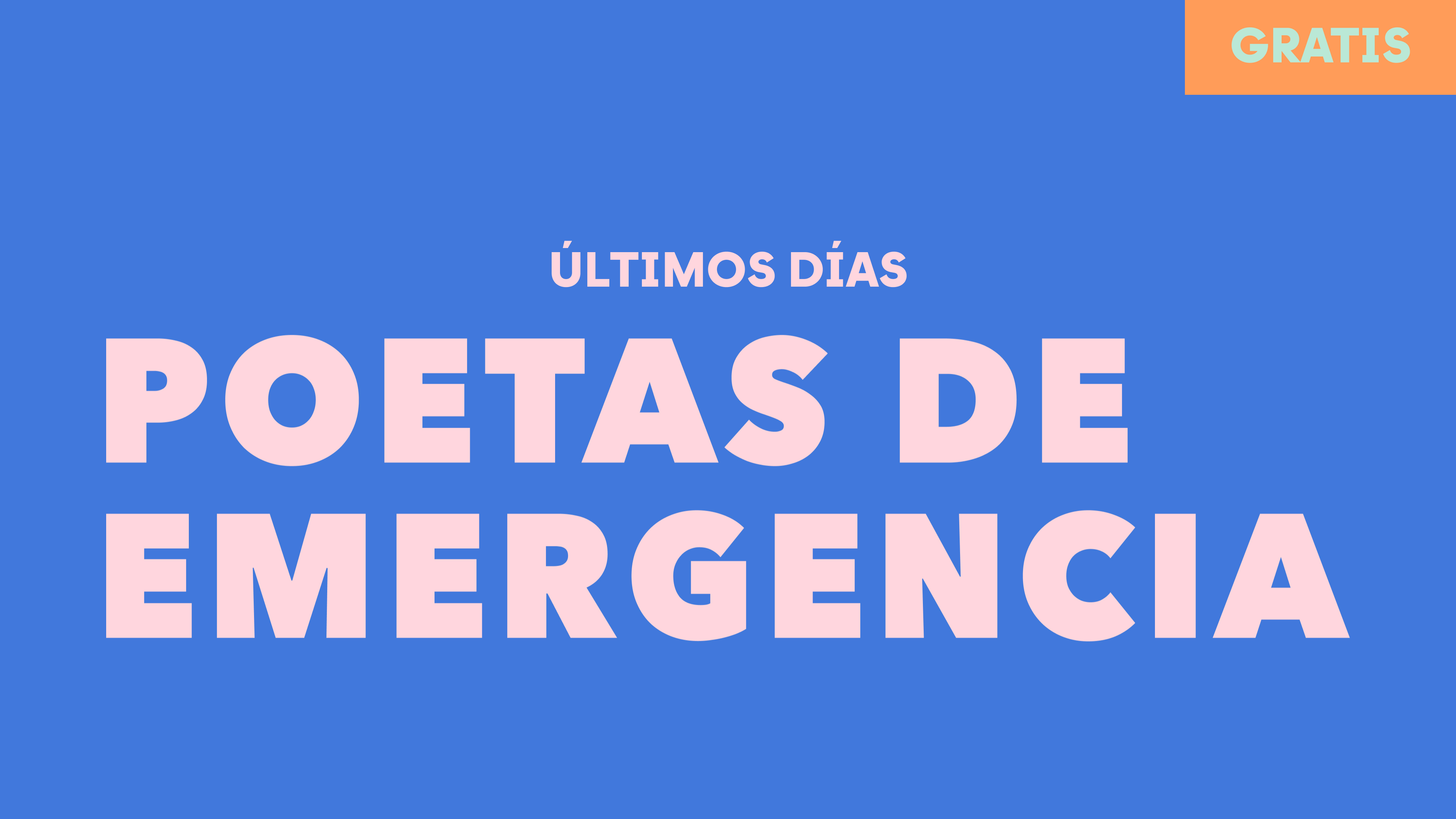 Poetas de Emergencia