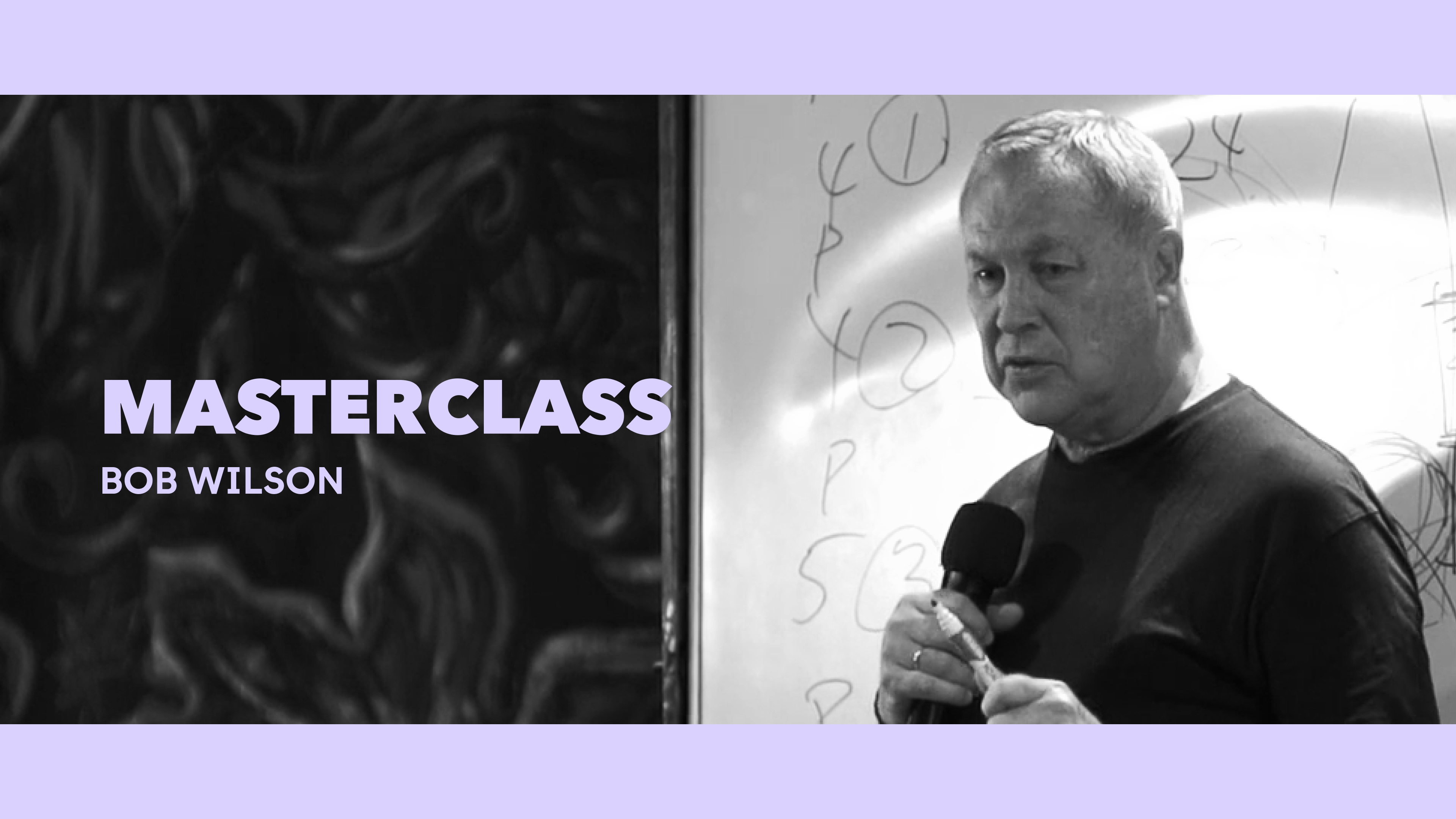 Clase magistral - Bob Wilson