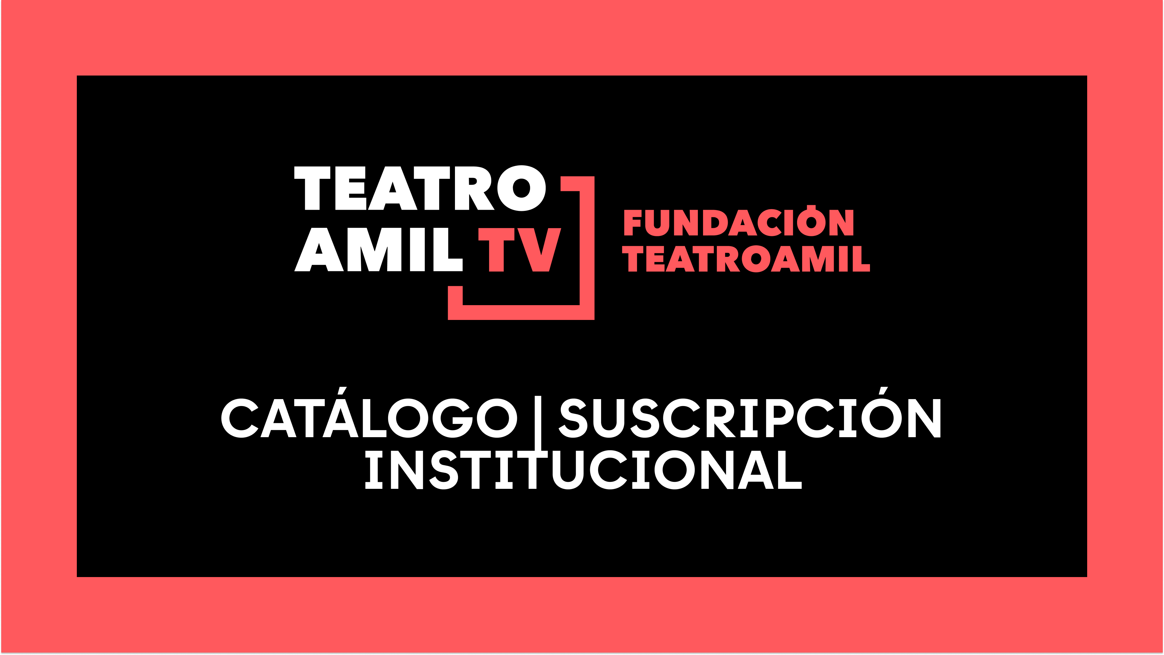 Catálogo | Suscripción institucional
