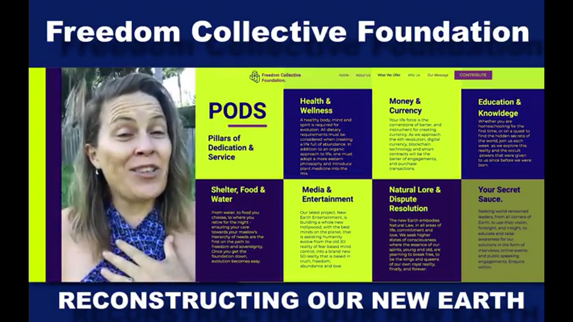 Reconstucting New Earth