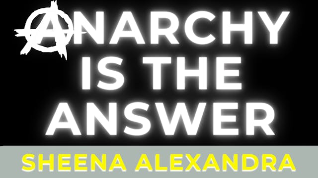 Anarchy Is The Answer