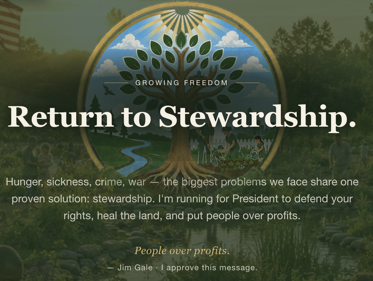 Jim Gale - The Stewardship Party