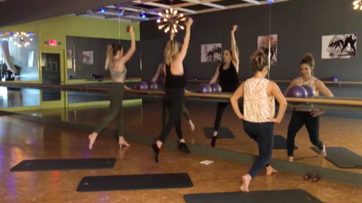 45 Min Classic Barre Meets Cardio with Katy