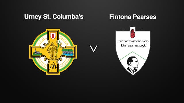 TYRONE JFC, Urney St. Columba's v Fintona Pearses