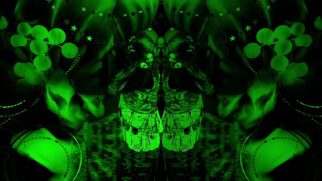 Looping Digital Dancer Visual for DJ VJ Streamers 