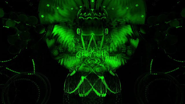 Digital Trippy Goddess Looping VJ DJ Visual